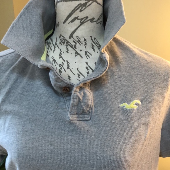 HOLLISTER BOYS POLO CREW TOP - Picture 1 of 8